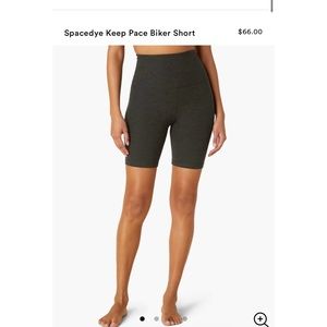 Beyond yoga bike shorts!
